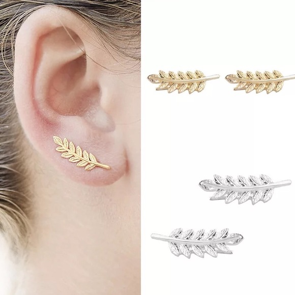 Jewelry - 🌿 Minimalist Boho Dainty Olive Branch Earrings